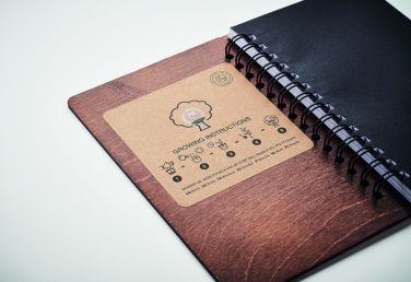 Logotrade liikelahja mainoslahja kuva: A5 Koivu GROWBOOK™